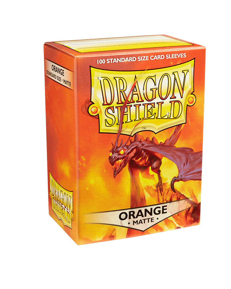 Dragon Shield Matte Orange 100 image 0